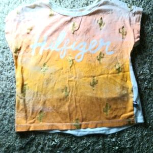 Girls Tommy Hilfiger short sleeve shirt